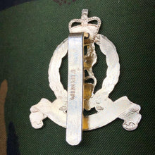Load image into Gallery viewer, Original British Staybrite Army Cap Badge - Adjutant General&#39;s Corps - The Militaria Shop
