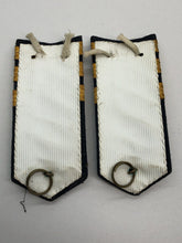 Load image into Gallery viewer, Original British Royal Navy Commanders Shoulder Boards
