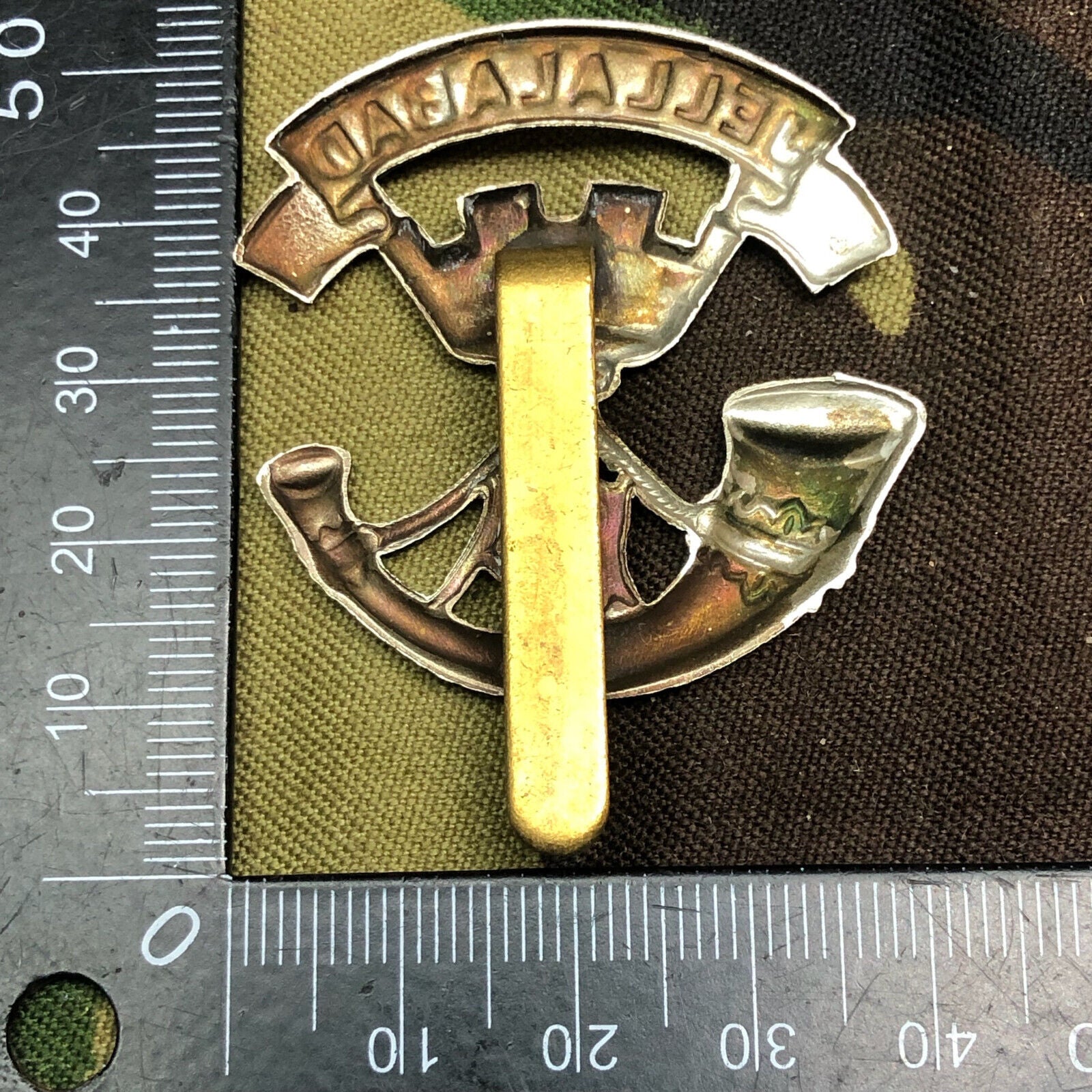 Original WW2 British Army Somerset Light Infantry Cap Badge - The Militaria Shop