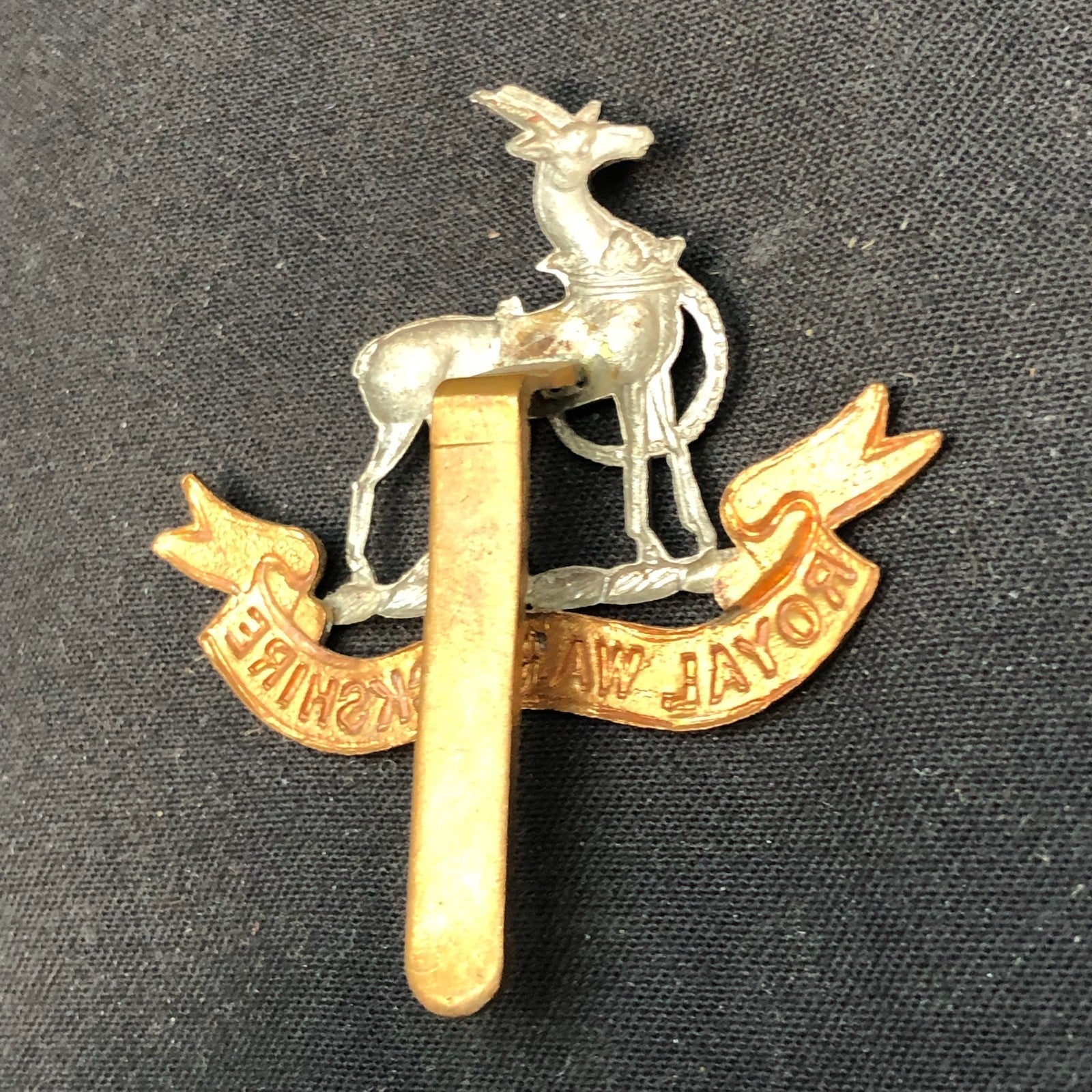 Original WW2 British Army Cap Badge - Royal Warwickshire Regiment - The Militaria Shop