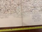 Original WW2 British Army GSGS OS Map of Great Britain - Wells & Frome - The Militaria Shop