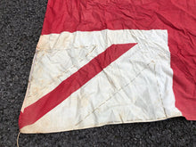 Load image into Gallery viewer, Original WW2 British Union Jack Flag  - Craft Paper Parts - 107cm x 78cm
