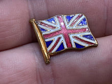 Load image into Gallery viewer, Original WW1 British Fundraising Enamel Badge - Depicting Flag of Great Britain
