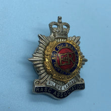 Load image into Gallery viewer, Original British Army Cap Badge - Royal Army Service Corps - The Militaria Shop
