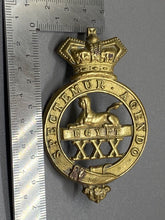 Lade das Bild in den Galerie-Viewer, Original British Army - The 30th Cambridgeshire Regiment of Foot 1874-81 Badge
