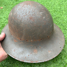 Lade das Bild in den Galerie-Viewer, Original WW2 British Home Front Civillian Zuckerman Helmet - SFP - 1941 Dated
