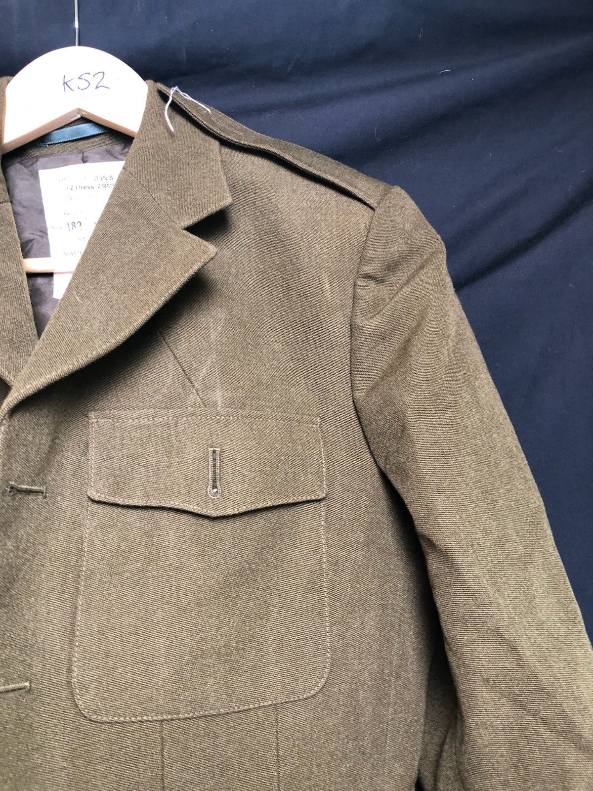 Grade 1 Used British Army No.2 Dress Uniform Jacket - Size 182/92/72 - The Militaria Shop