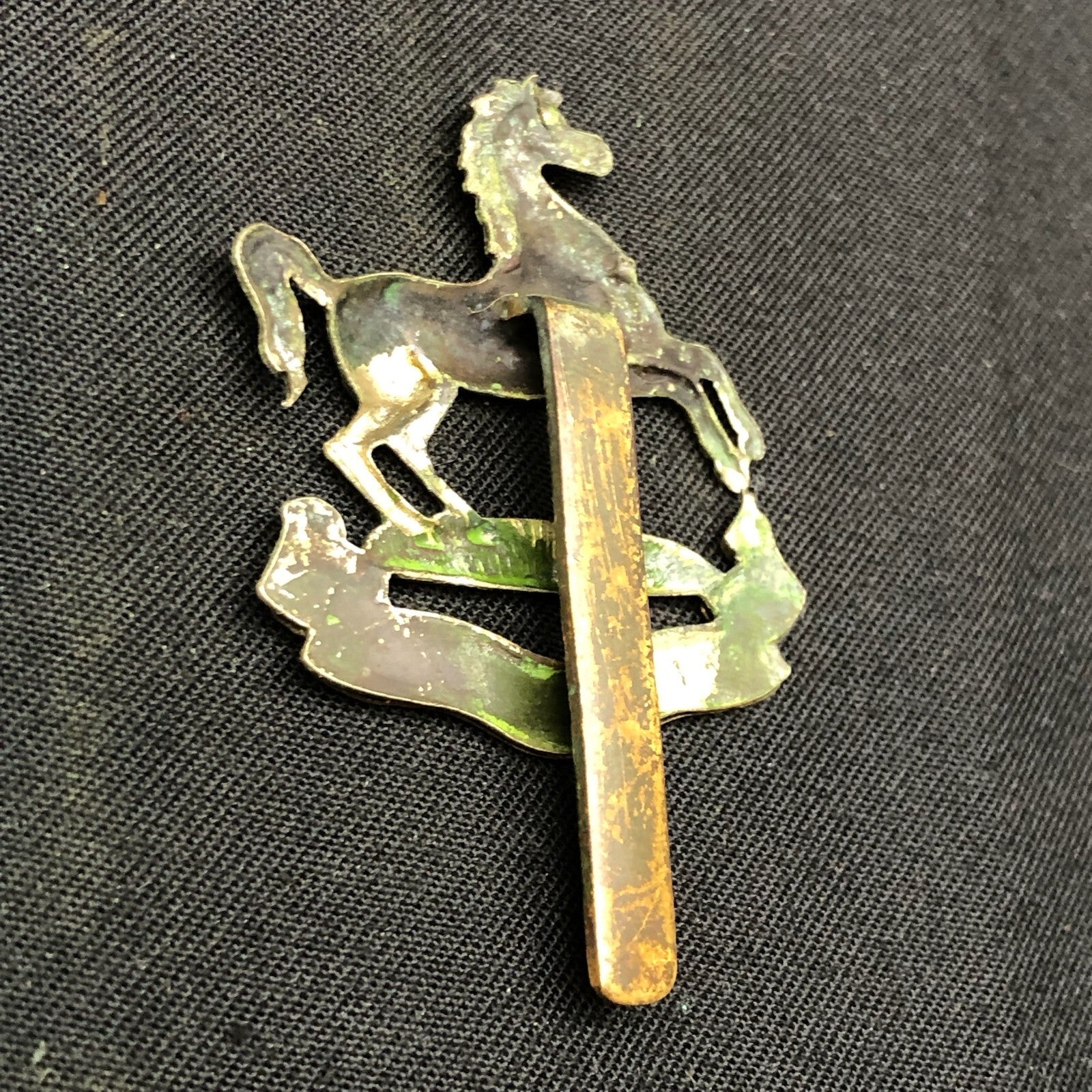 Genuine British Army Cap Badge - King's Regiment (Liverpool) - The Militaria Shop