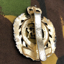 Load image into Gallery viewer, Genuine British Army Staybrite Cap Badge - Royal Engineers - The Militaria Shop
