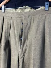 Load image into Gallery viewer, Original WW2 British Army Officers Service Dress Trousers - 32&quot; Waist
