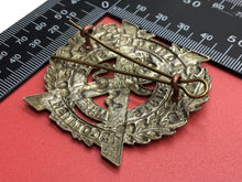 Load image into Gallery viewer, Original British Army The London Scottish Regiment Cap Badge
