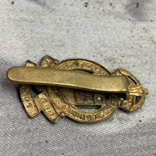 Load image into Gallery viewer, Original WW2 British Army RAOC Royal Army Ordnance Corps Cap Badge
