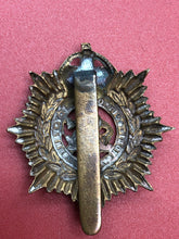 Load image into Gallery viewer, Original WW1 / WW2 British Army Kings Crown Cap Badge - RASC Army Service Corps
