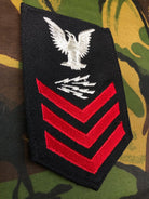 Genuine US Navy PO 1 Information Systems Technician Patch / Badge - The Militaria Shop