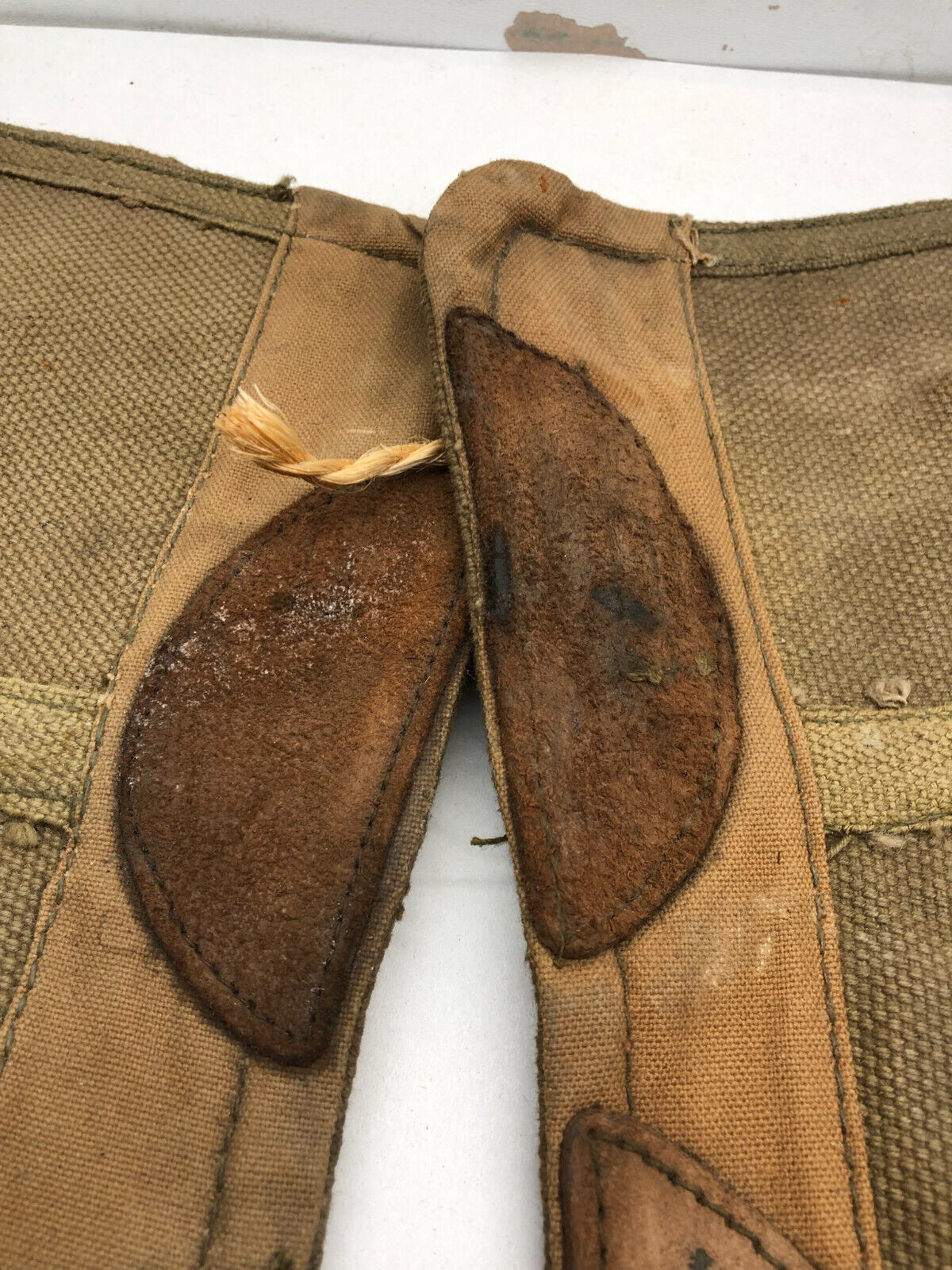 Original WW2 British Army 37 Pattern Despatch Riders High Sided Spats