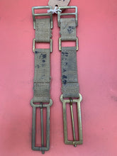 Load image into Gallery viewer, Original WW2 British Army 37 Pattern Webbing Brace Adaptors Pair
