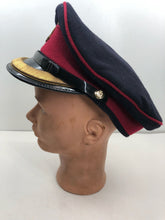 Load image into Gallery viewer, Original British Army Royal Army Medical Corps RAMC Officers Cap - Moss Bros
