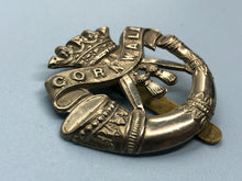 Load image into Gallery viewer, Original WW2 British Army Duke of Cornwall&#39;s Light Infantry Cap Badge
