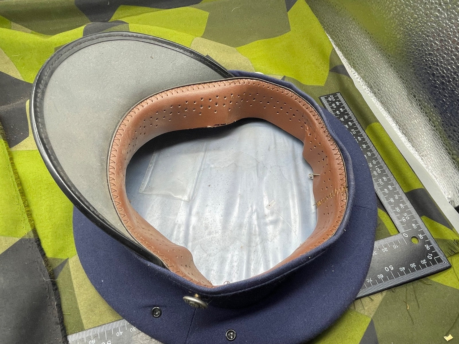 Original United States Texas Badged Peaked Cap - Size 54 - The Militaria Shop