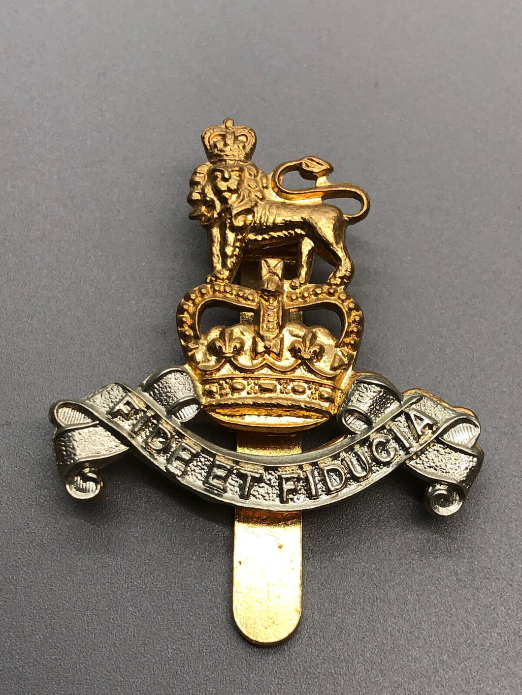 Genuine British Army RAPC Royal Army Pay Corps Cap Badge