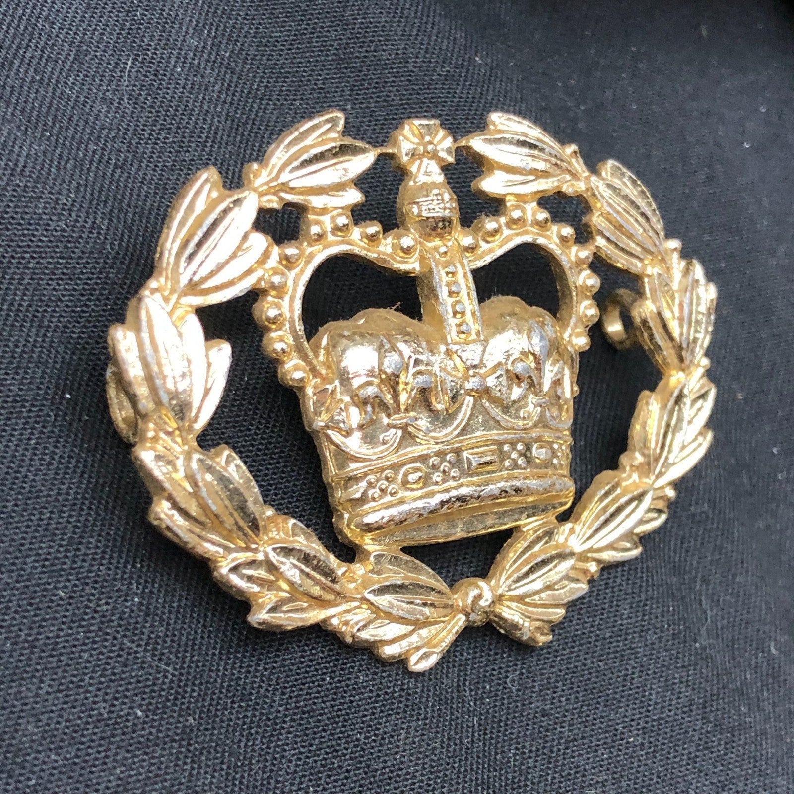 Original British Staybrite Army Cap - Warrant Officer 2nd Class - The Militaria Shop