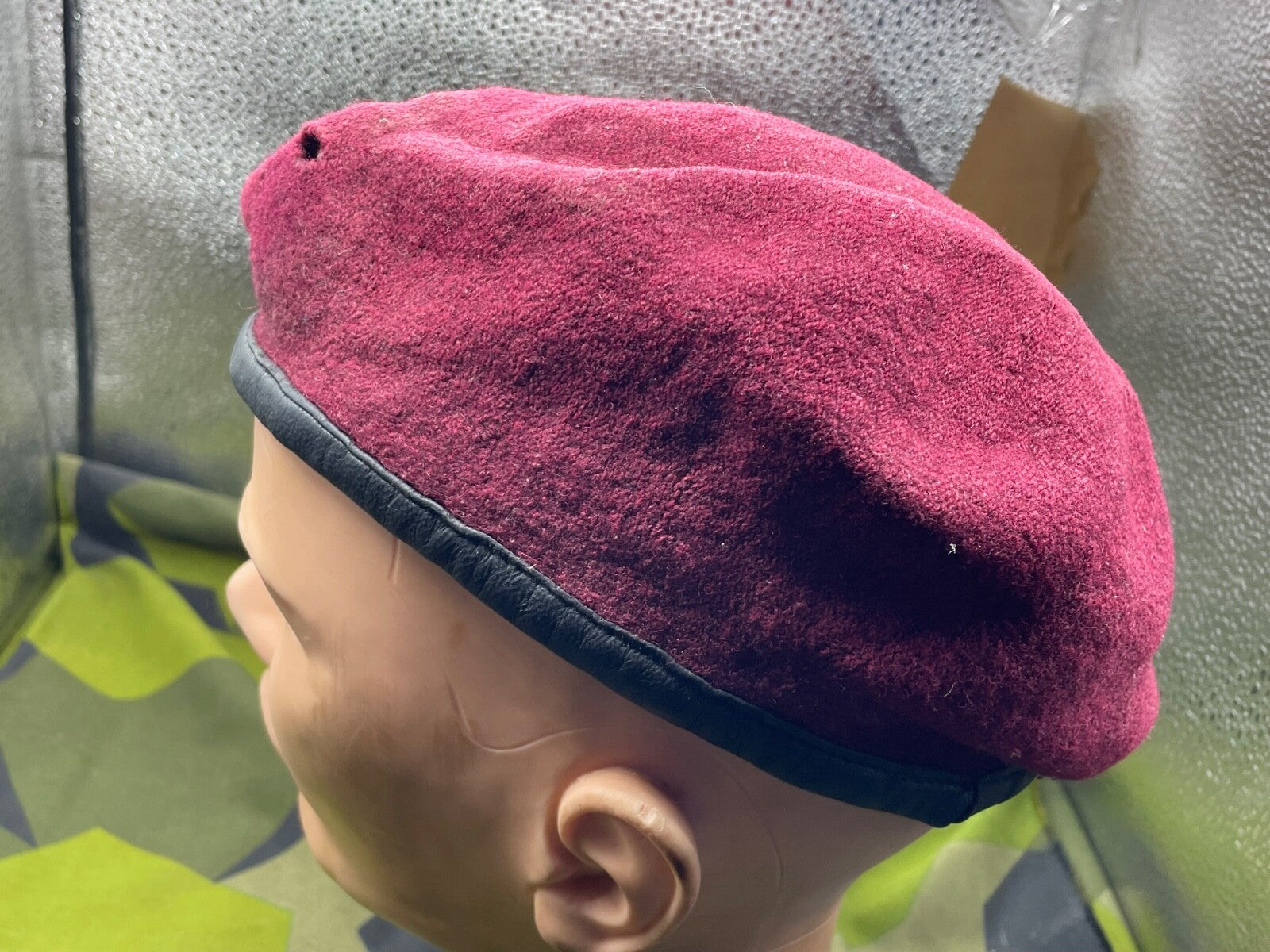 Original British Army Parachute Regiment / Airborne Forces Red Beret - Size 55cm - The Militaria Shop