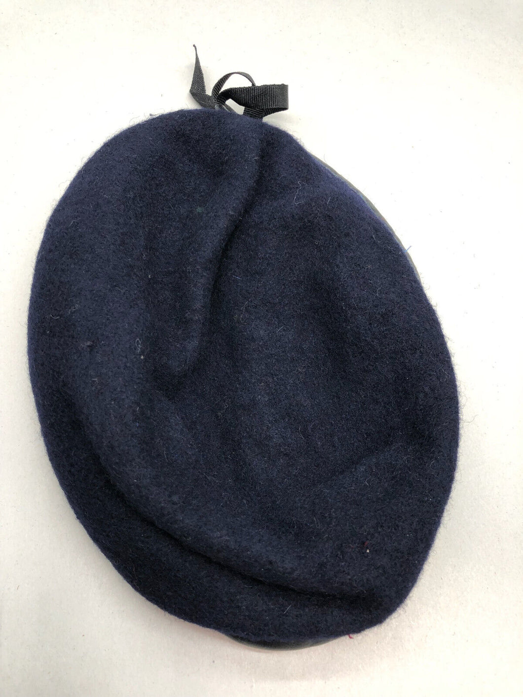 Genuine British Army Military Soldiers Beret Hat - Navy Blue - Size 62cm