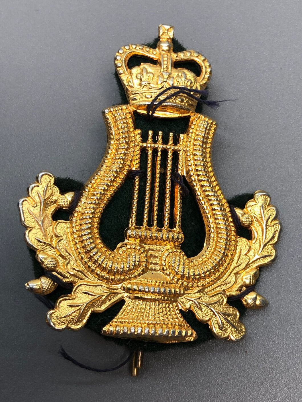 Genuine British Army Musicians Cap Badge