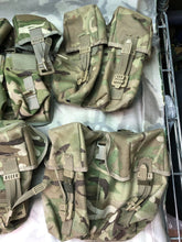 Charger l&#39;image dans la galerie, British Army MTP Camouflage PLCE Empty Double Ammo Ammunition Magazine Pouch
