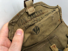 Load image into Gallery viewer, Original WW2 Canadian Army 37 Pattern Bren Spares Bag
