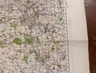 Original WW2 British Army GSGS OS Map of Great Britain - Stoke on Trent - The Militaria Shop