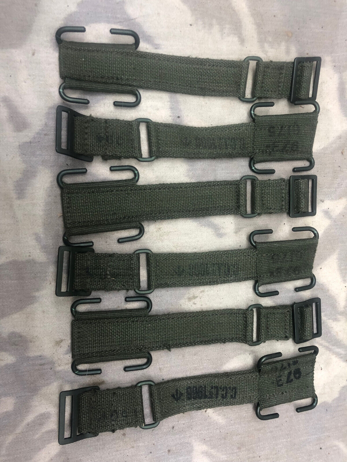 Original WW2 British Army 44 Pattern Webbing Brace Adaptors - New Old Stock - The Militaria Shop