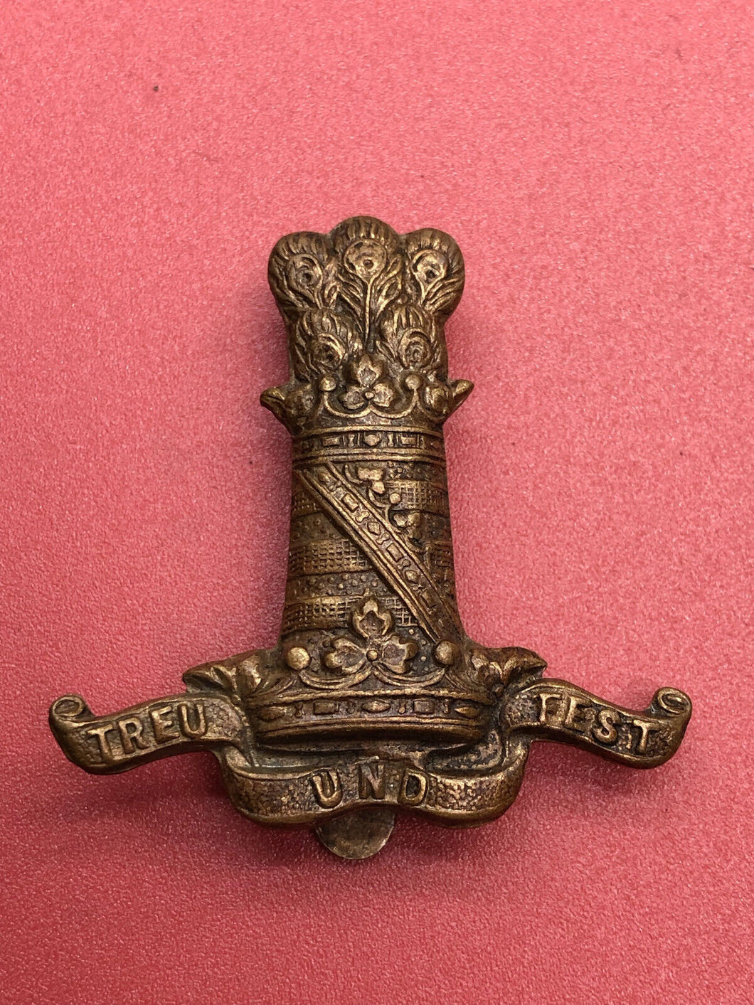 Original WW2 British Army Cap Badge - The 11th Hussars Regiment