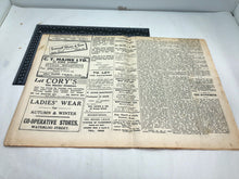 Charger l&#39;image dans la galerie, Original WW2 British Newspaper Channel Islands Occupation Jersey - November 1940
