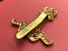 Load image into Gallery viewer, Original WW2 British Army Cap Badge - 11th Hussars
