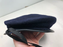 Load image into Gallery viewer, Genuine British Army Military Soldiers Beret Hat - Navy Blue - Size 60cm
