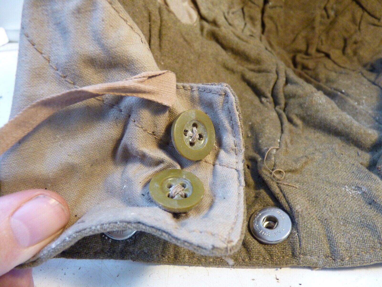 Original WW2 Pattern British Army Pixie Tank Suit Hood - The Militaria Shop
