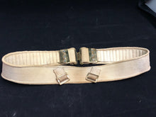 Load image into Gallery viewer, Original WW2 British Army 37 Pattern Economy Pattern Combat Belt - 36&quot; Waist
