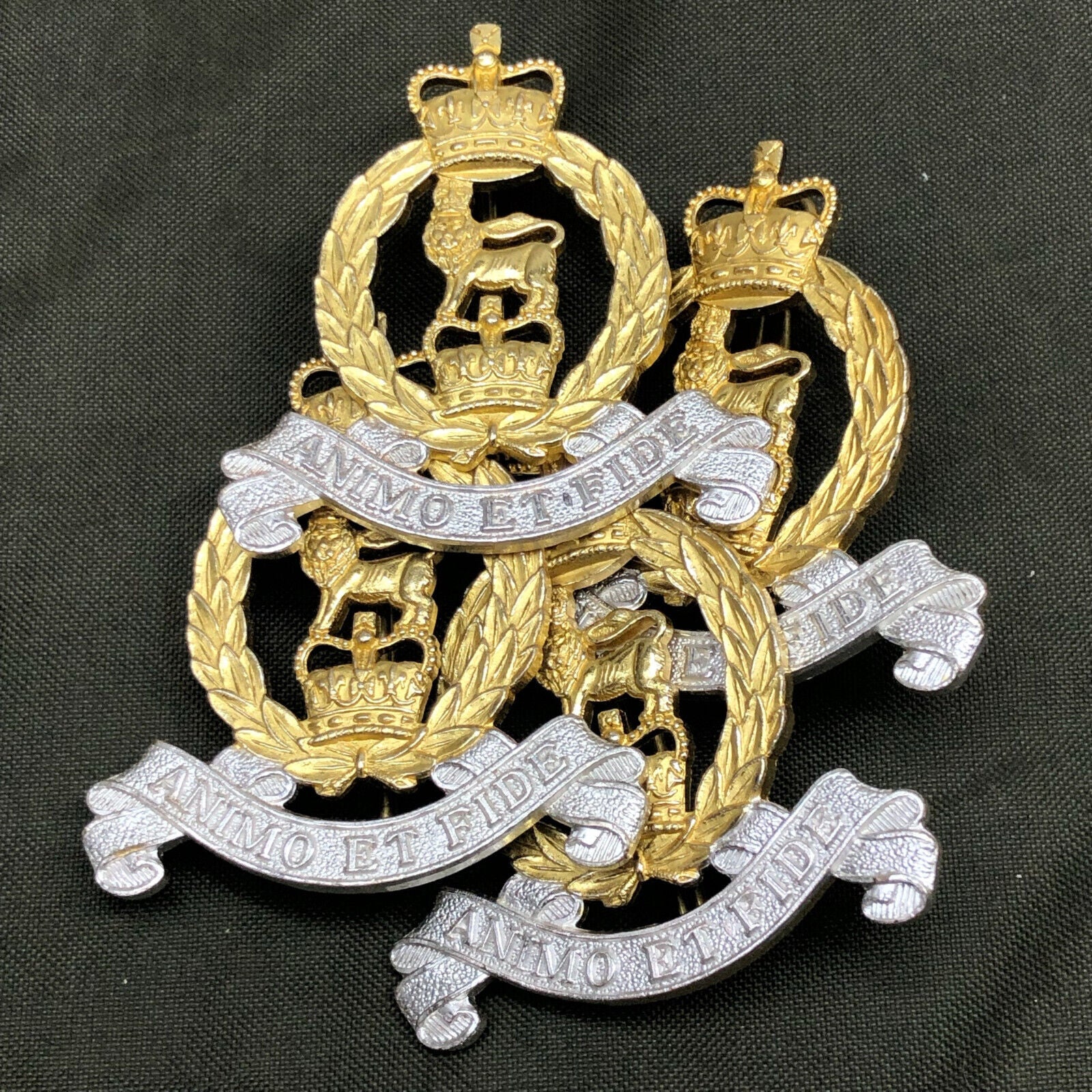 Genuine British Army Adjutant General’s Corps AGC Cap Badge - The Militaria Shop