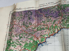 Load image into Gallery viewer, Original WW2 British Army / RAF Map - Nice - France
