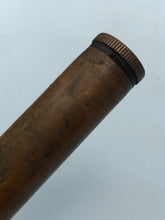 Charger l&#39;image dans la galerie, Original WW1 / WW2 British Army Lee Enfield SMLE Brass Oil Bottle
