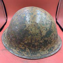 Load image into Gallery viewer, Original British / Canadian Army WW2 Soldiers Military Combat Mk3 Turtle Helmet
