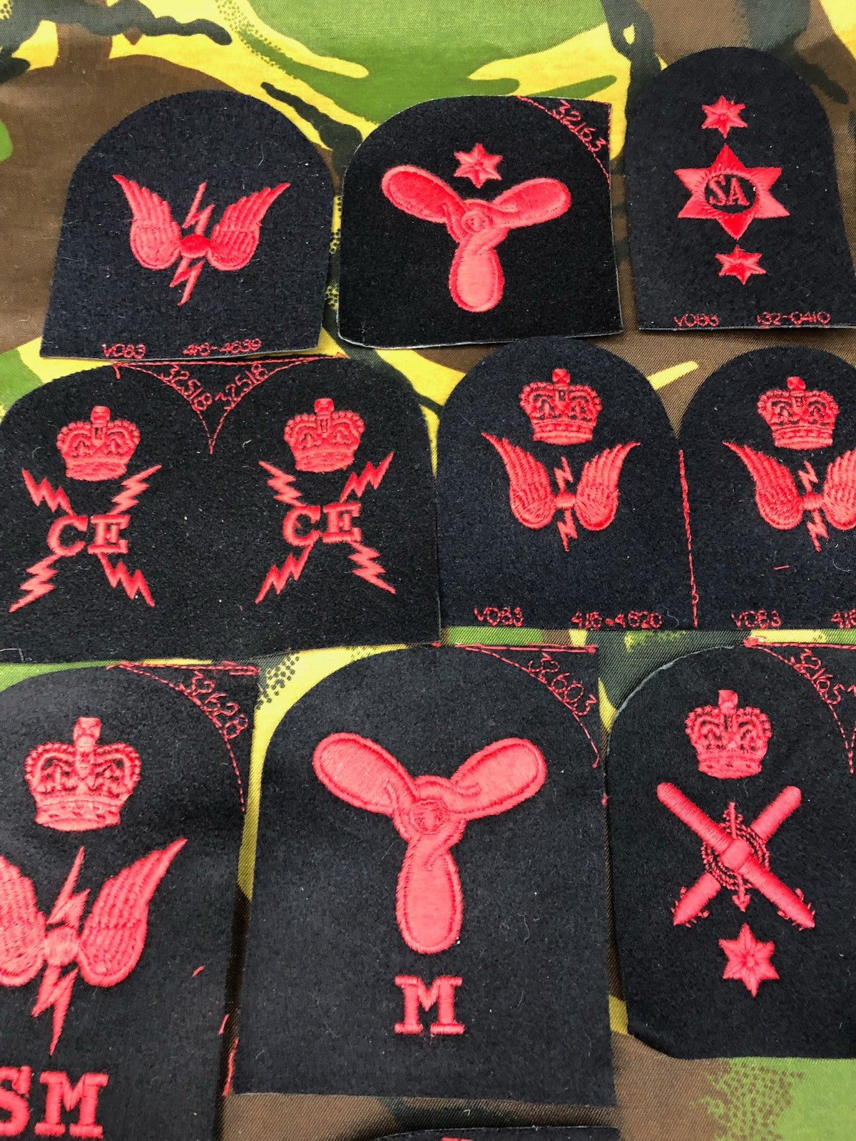 Dealers Bulk Lot - British Royal Navy Trade Badge Patches - The Militaria Shop