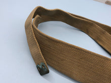 Load image into Gallery viewer, Original WW2 British Army Tan Webbing Shoulder Strap 37 Pattern
