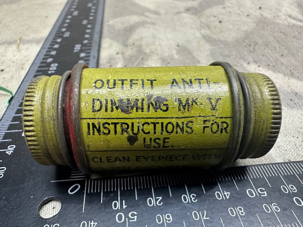 Original WW2 British Army GSR Anti-Dimming Mk.V Cloth Set