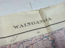 Load image into Gallery viewer, Original WW2 British Army / RAF Map - Wainganga
