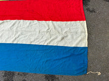 Charger l&#39;image dans la galerie, Original WW2 era Dutch Army Netherlands National Flag - 8ft x 5.5ft
