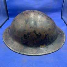 Load image into Gallery viewer, Original British Army WW2 Mk1* Combat Helmet
