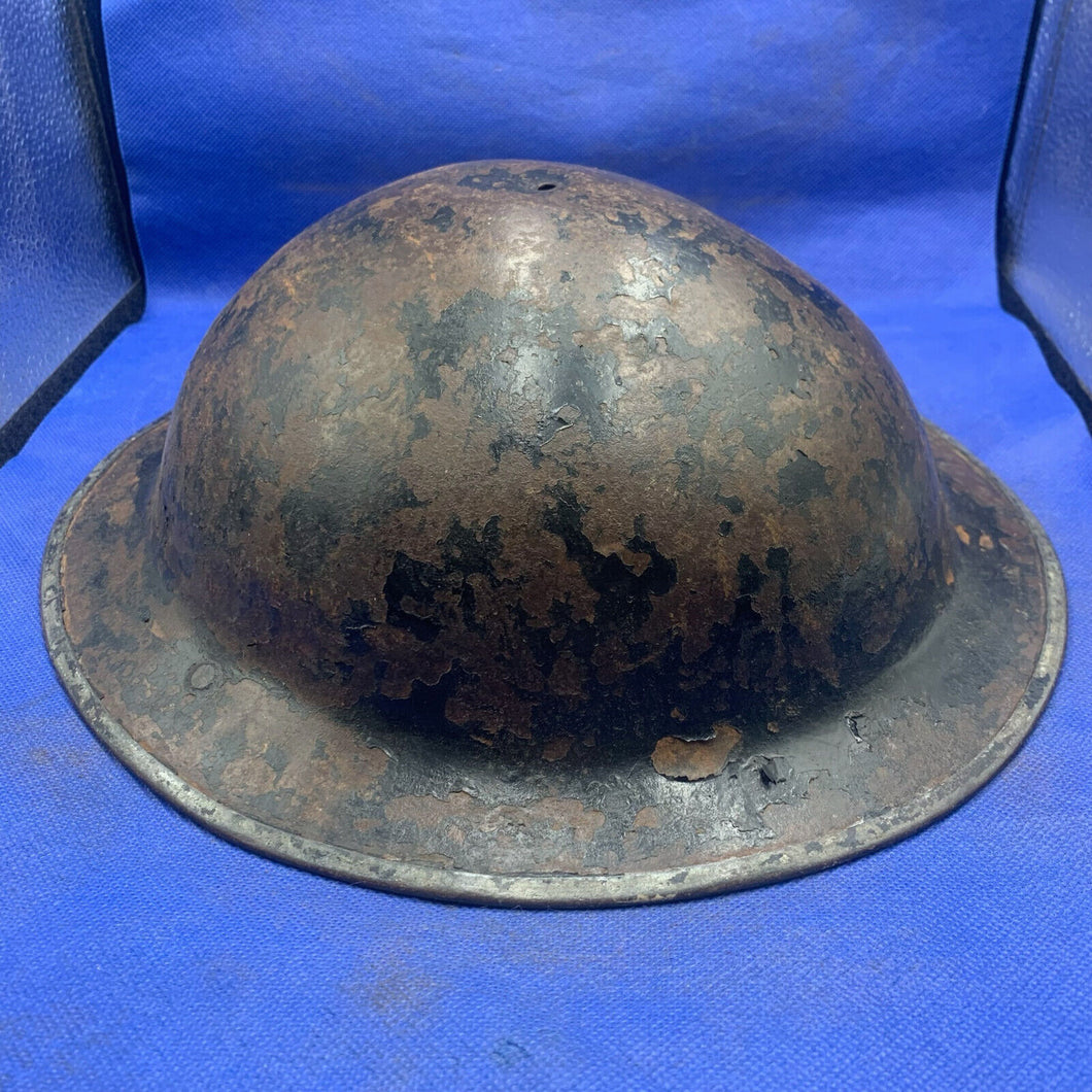 Original British Army WW2 Mk1* Combat Helmet