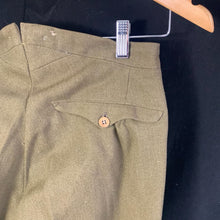 Charger l&#39;image dans la galerie, Original WW2 British Army Service Dress Trousers - 1944 Dated &amp; Named
